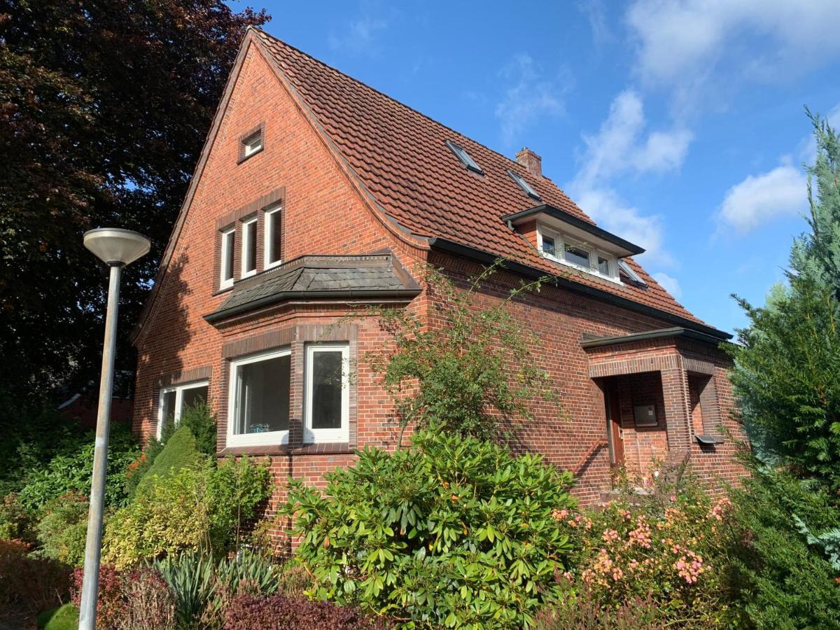 Stadtwohnung Zur Grossen Buche, Eg レーア エクステリア 写真